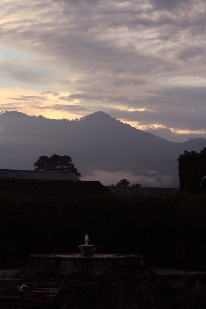 View from our resort.