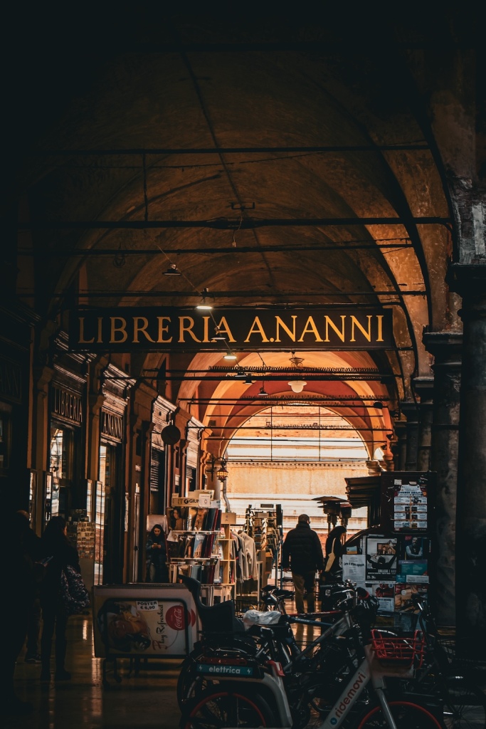 Libreria Nanni A in Bologna, Italy March 2024