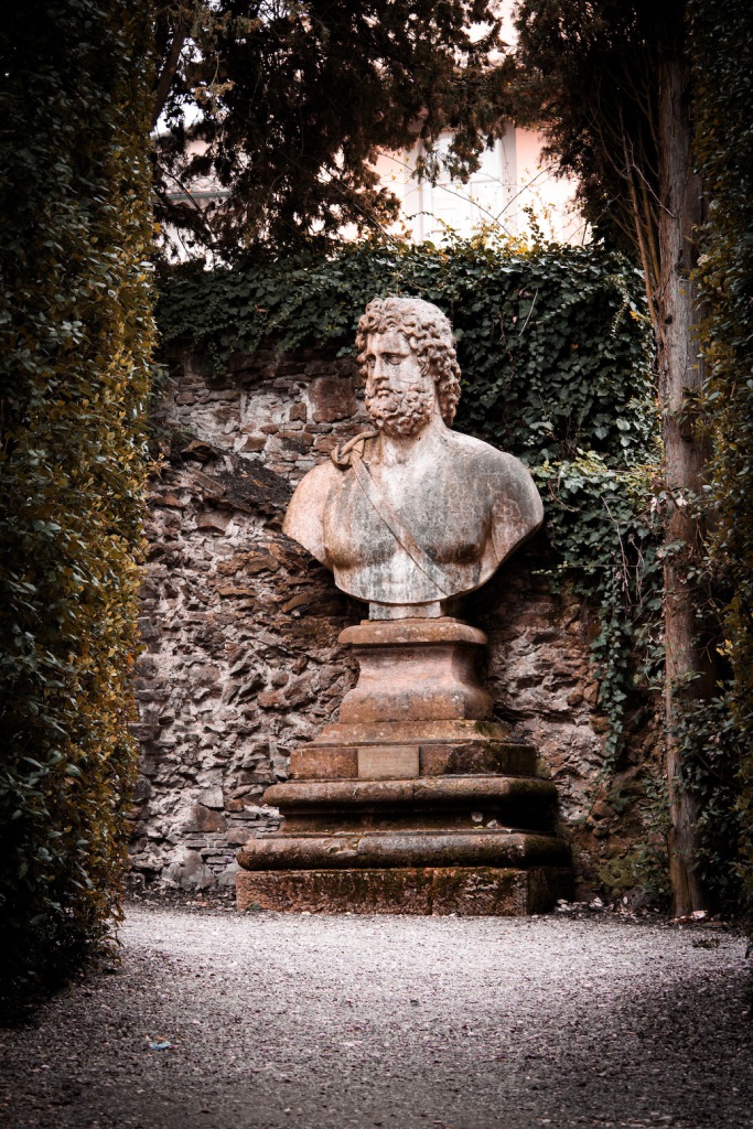 Boboli Gardens in Florence, Italy March 2024