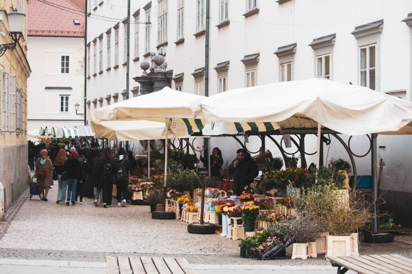 Central Market, Ljubljana, Slovenia, March 2024