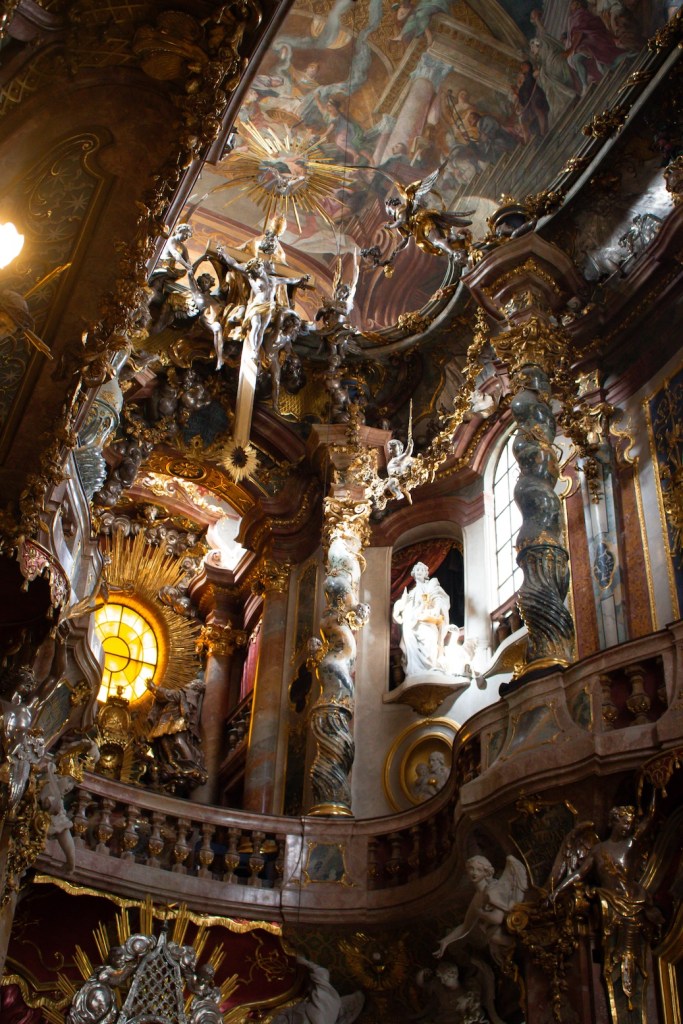 Asamkirche in Munich, Germany, April 2024