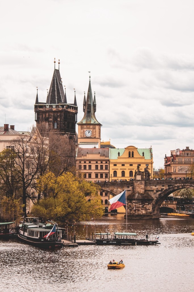 Charles Bridge in Prague, Czech Republic, April 2024