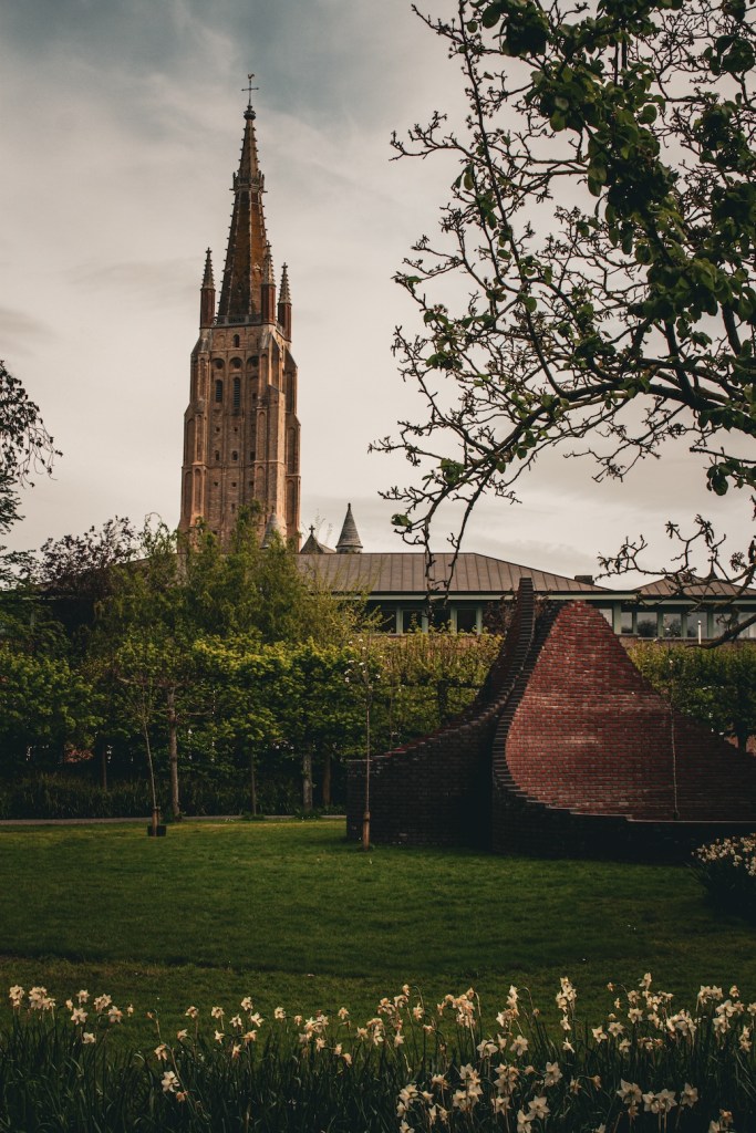 St. John's Hospital and Church of our Lady in Bruges, Belgium, April 2024