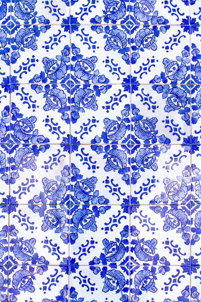azulejos tiles in Porto, Portugal, April 2024